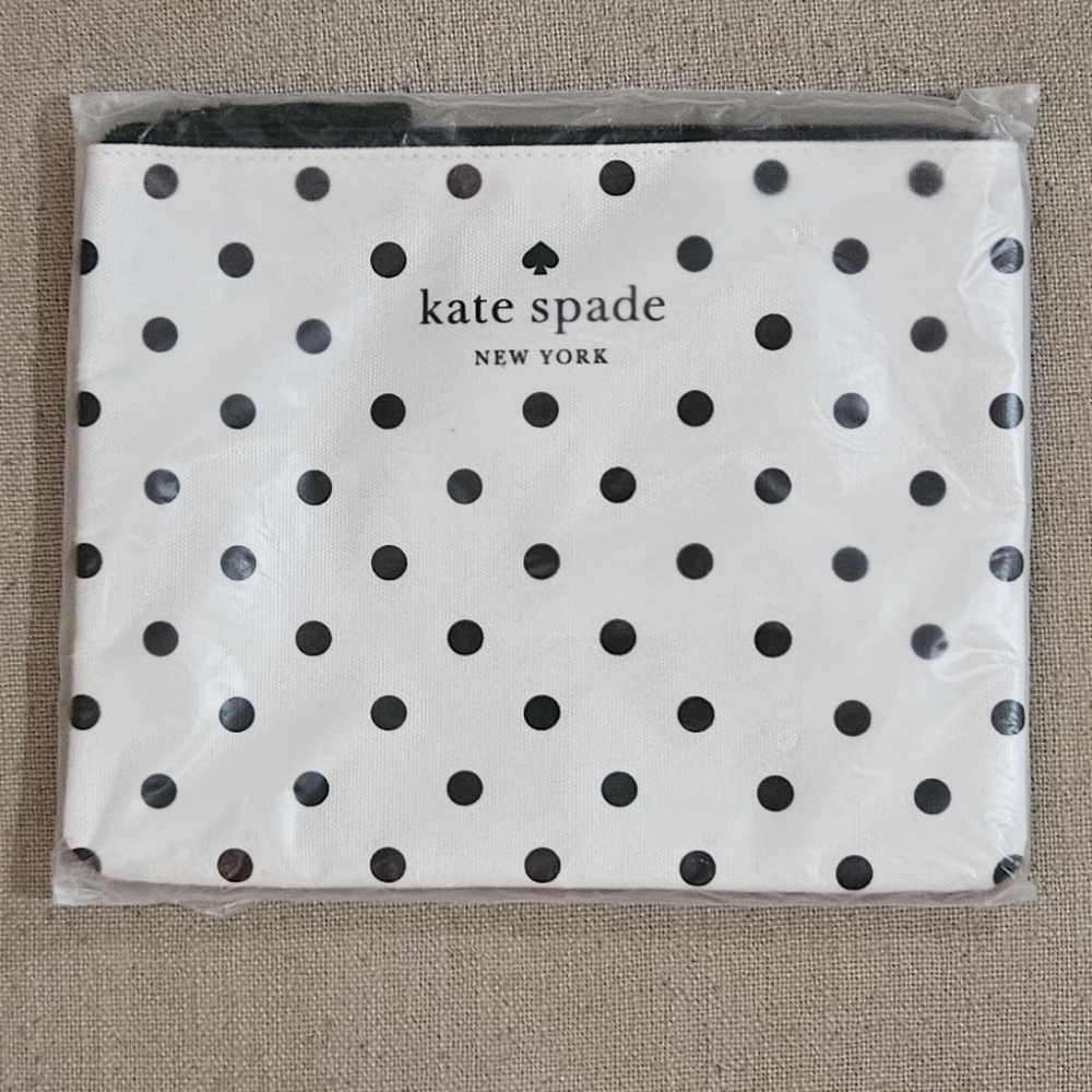 Kate Spade polka Dot pouch